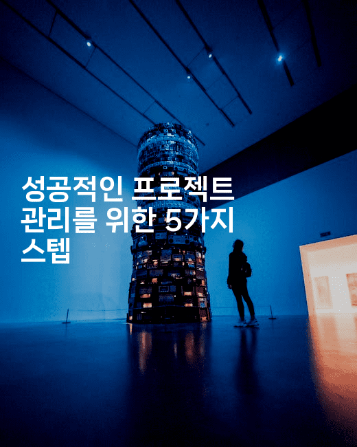 성공적인 프로젝트 관리를 위한 5가지 스텝
2-똑똑경영