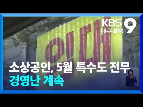 소상공인, 5월 특수도 전무…경영난 계속 / KBS  2024.05.15.