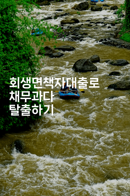 회생면책자대출로 채무과다 탈출하기-똑똑경영